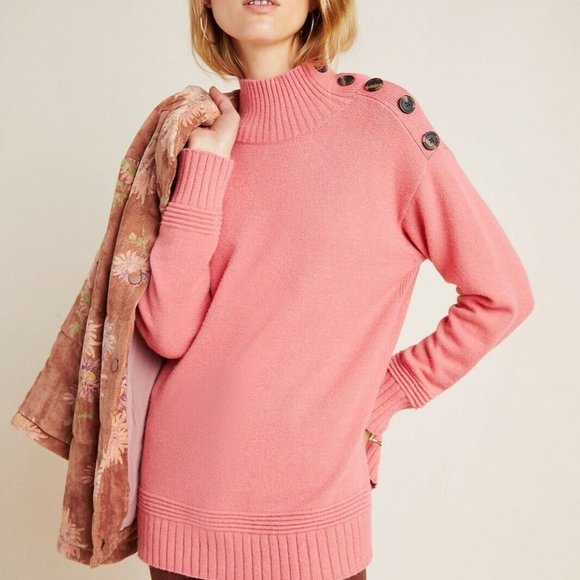 Anthropologie Sweaters - NEW Anthropologie Margarita Sweater Tunic Side But
